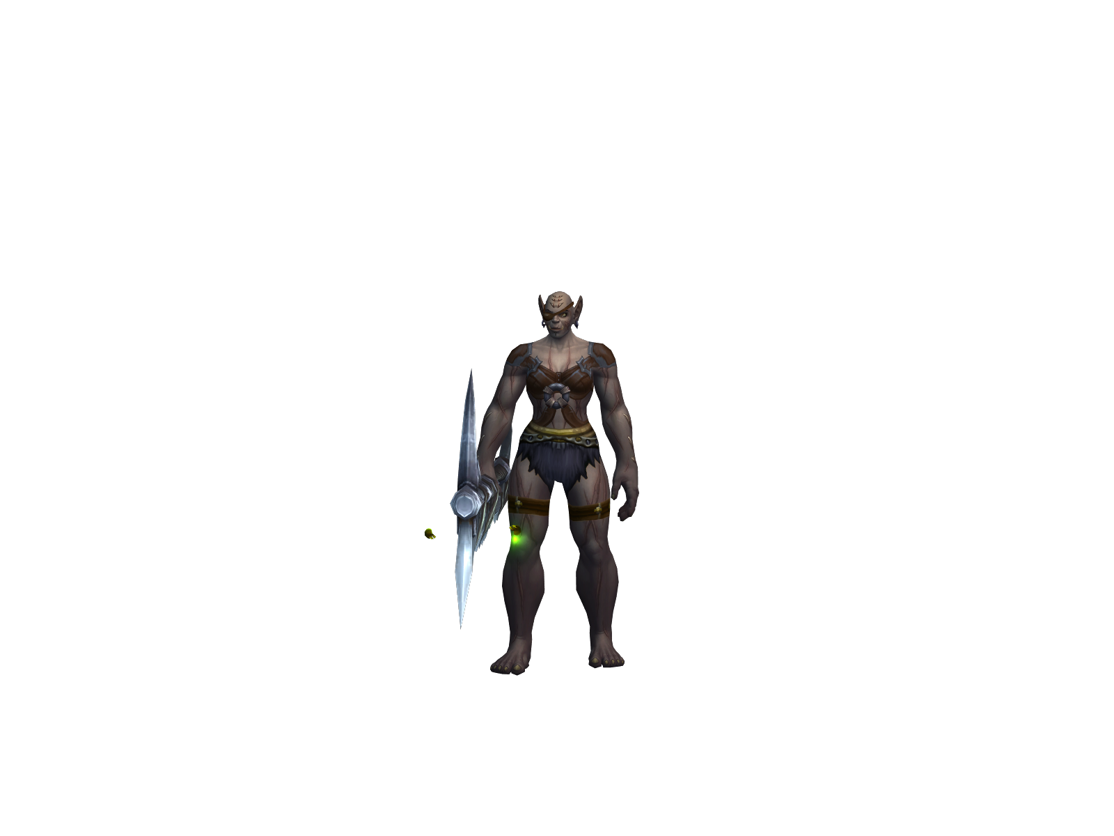 Voc 3D character render