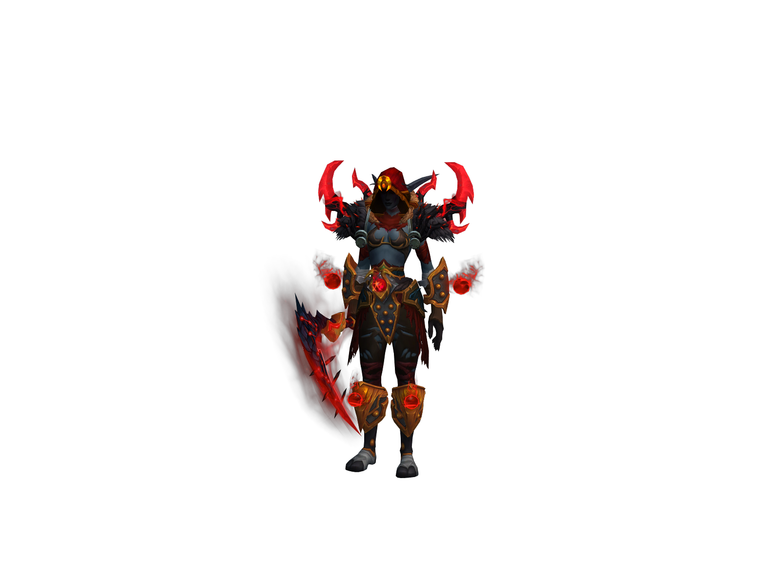 Lesad 3D character render