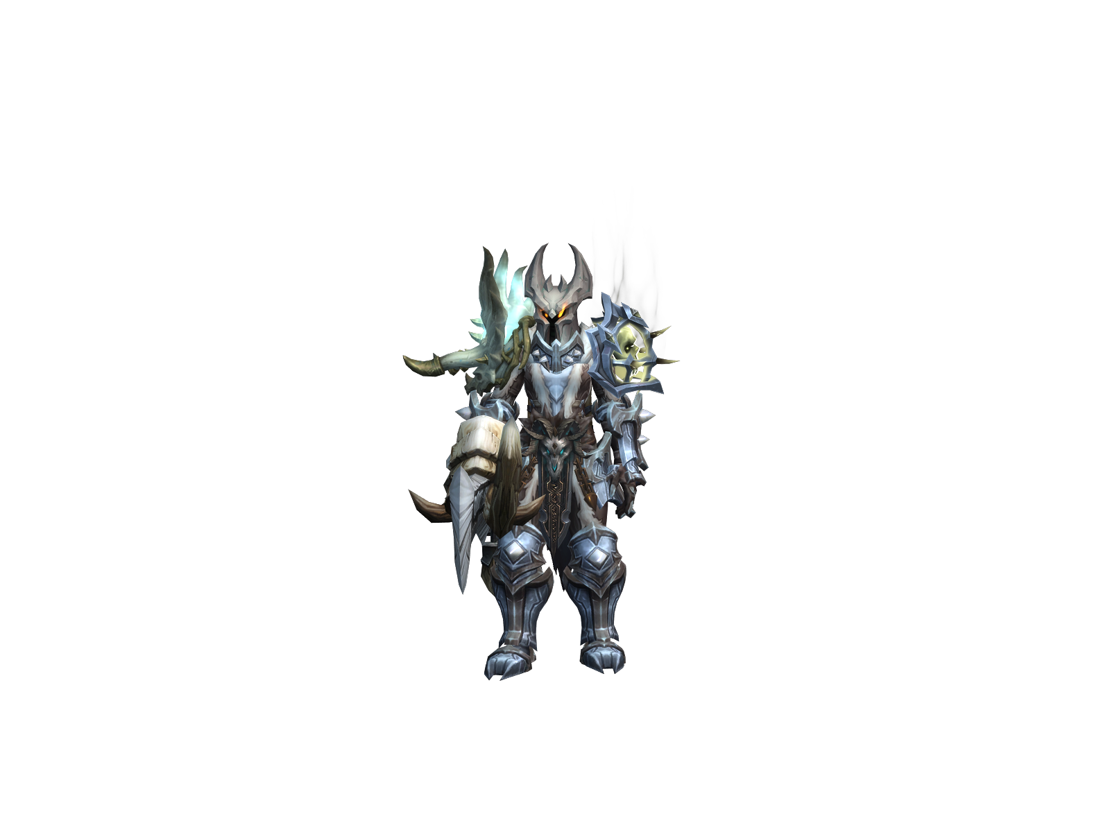 Lichmobb 3D character render