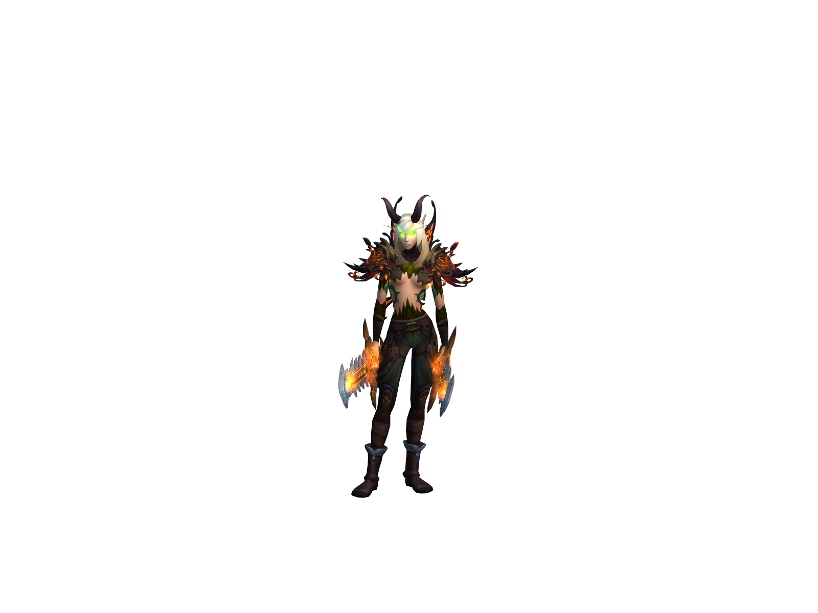 Akrz 3D character render