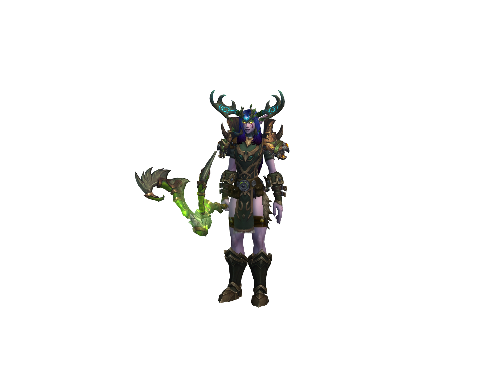Saeliía 3D character render