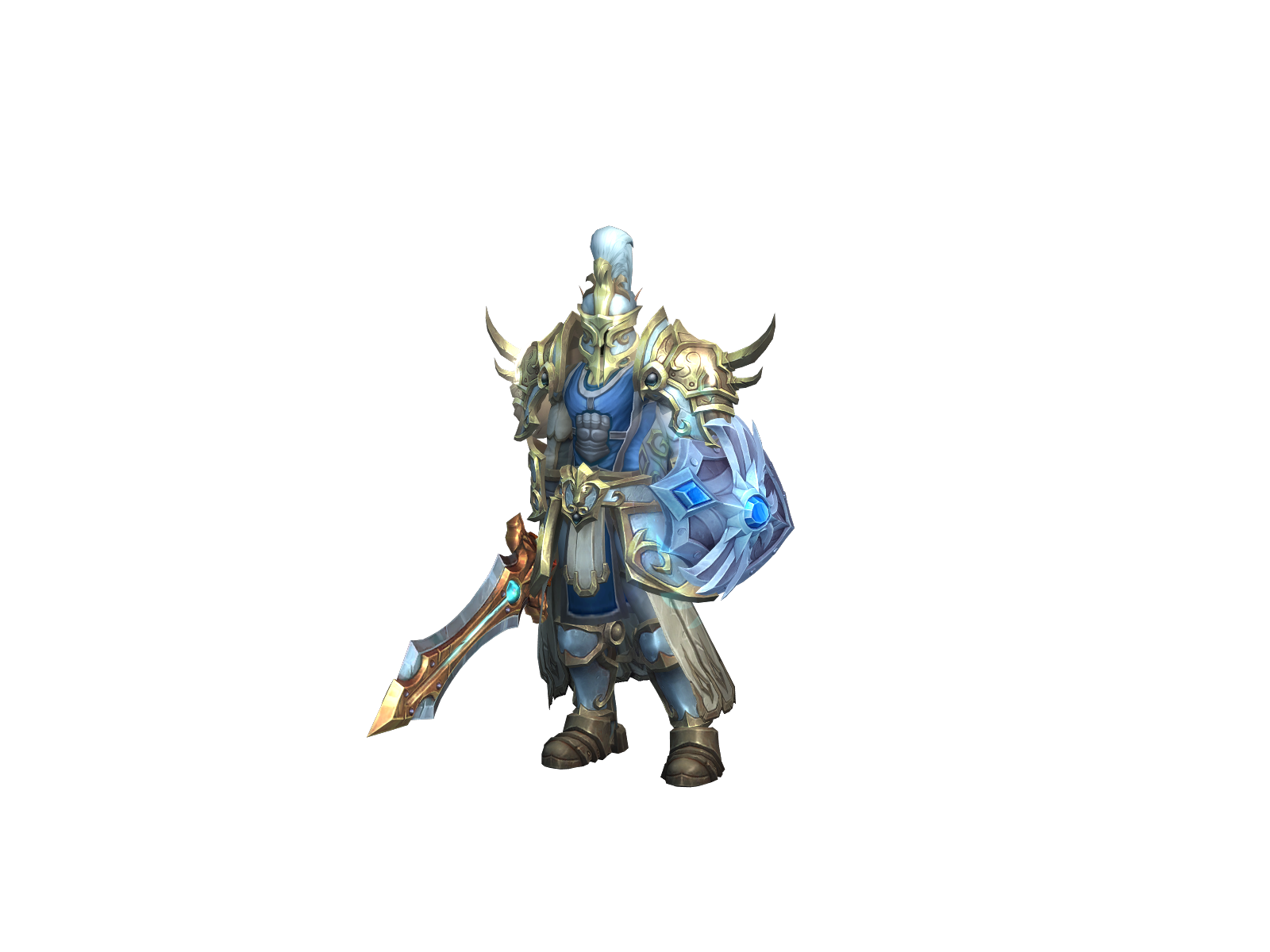 Marienmare 3D character render