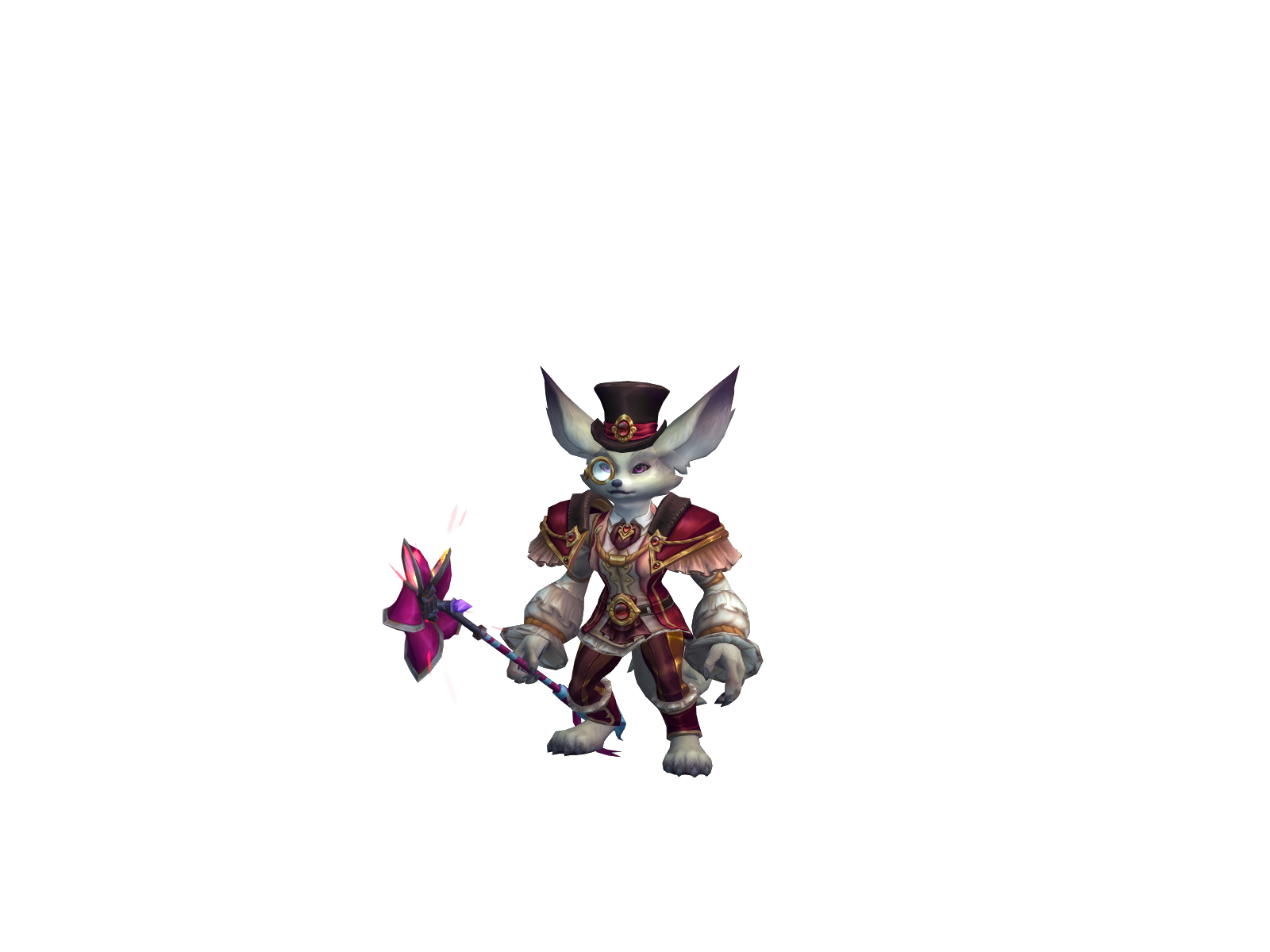 Lìnghu 3D character render