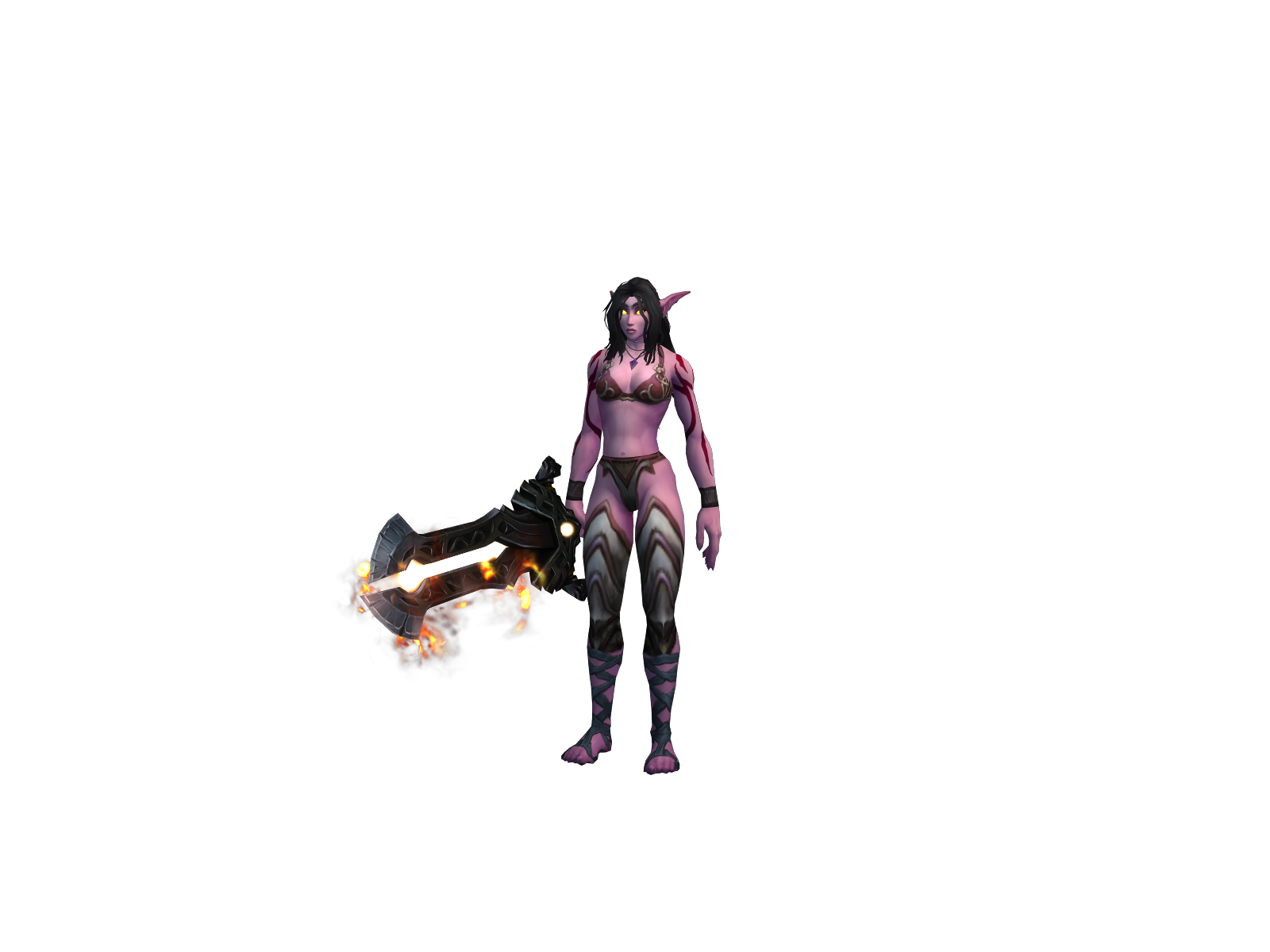 Kasyrra 3D character render