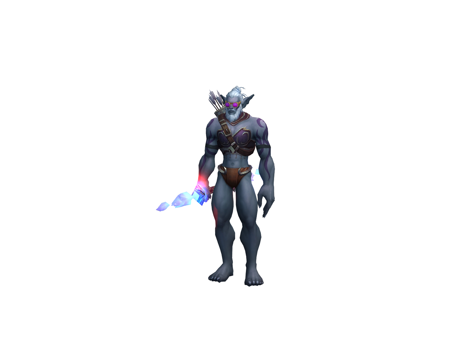 Snowmanskeet 3D character render