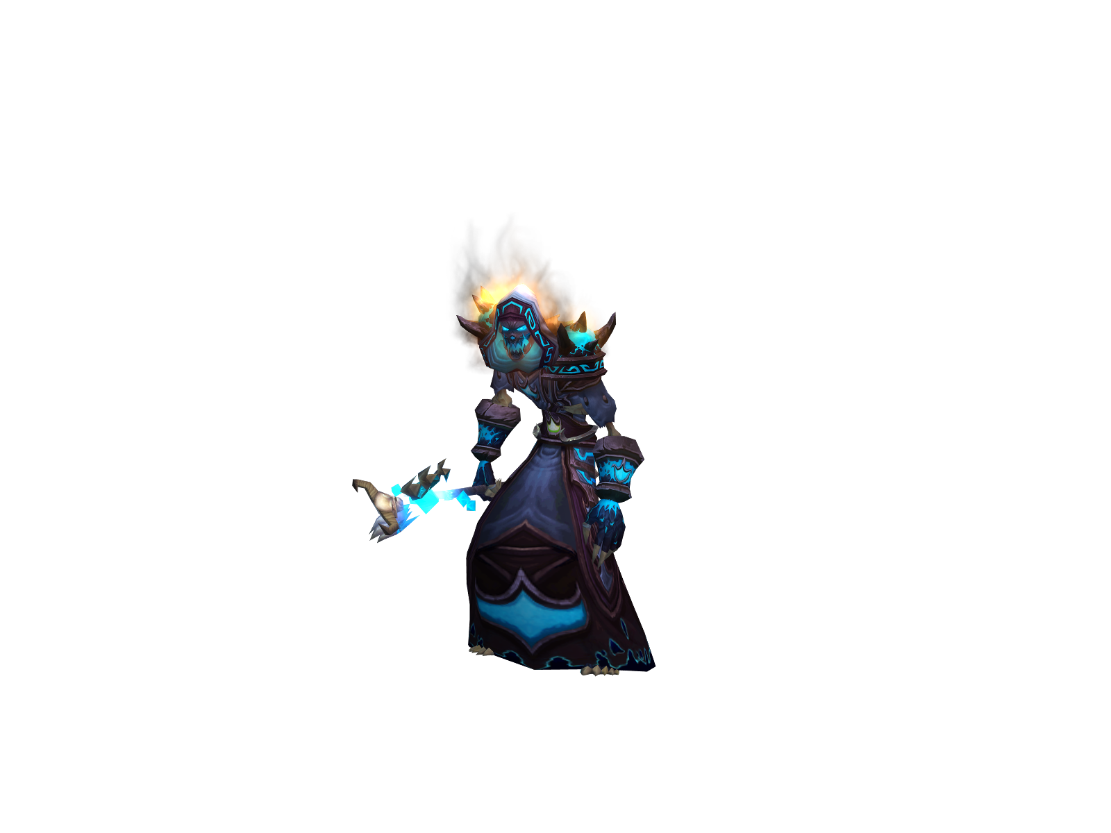 Frostbones 3D character render
