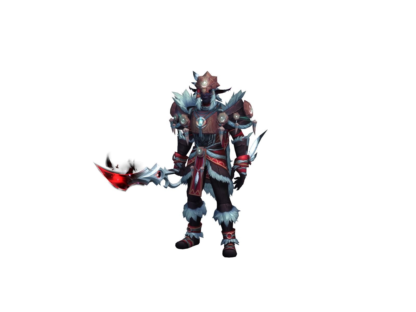 Snaffu 3D character render