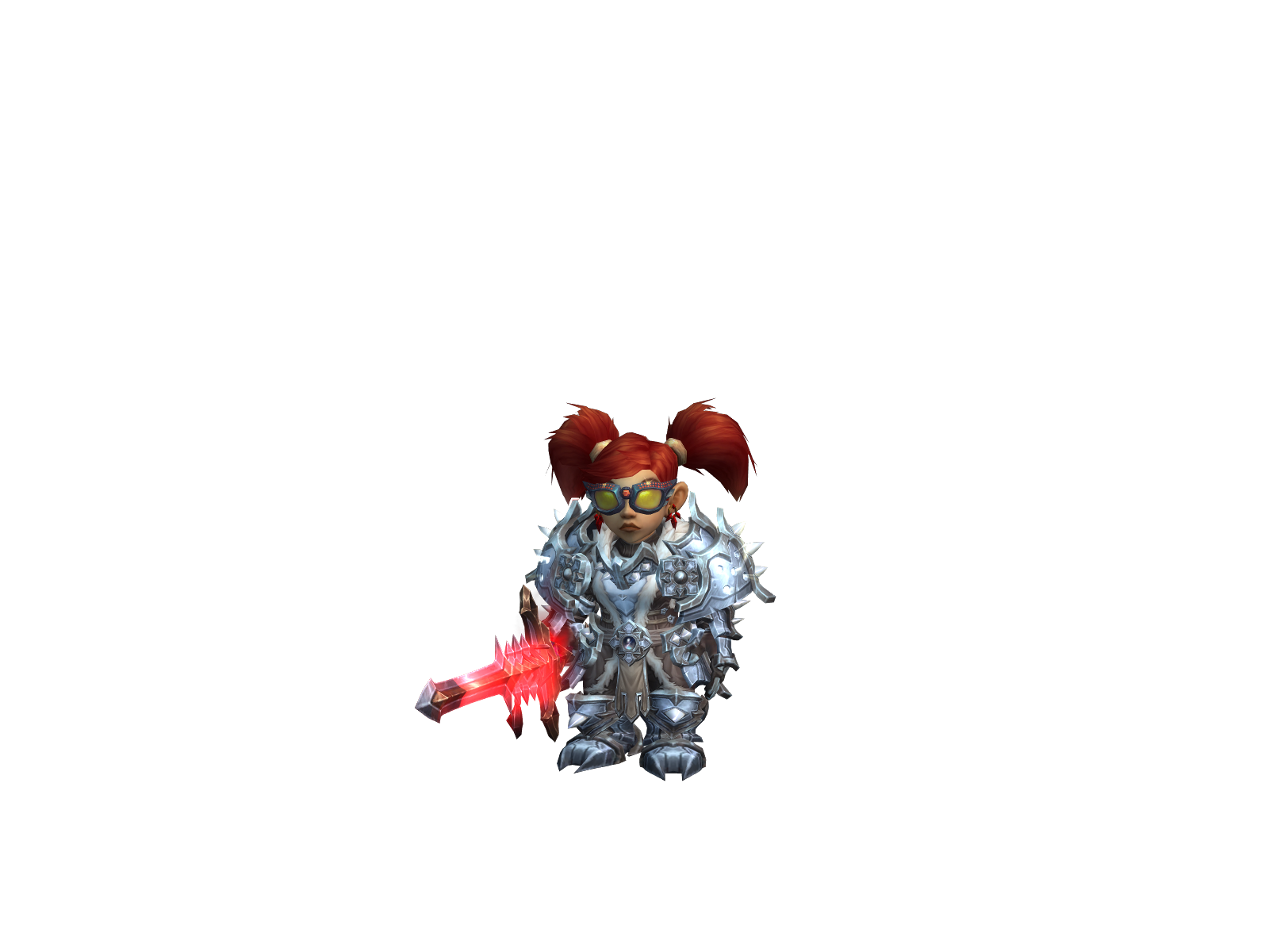 Baiowar 3D character render