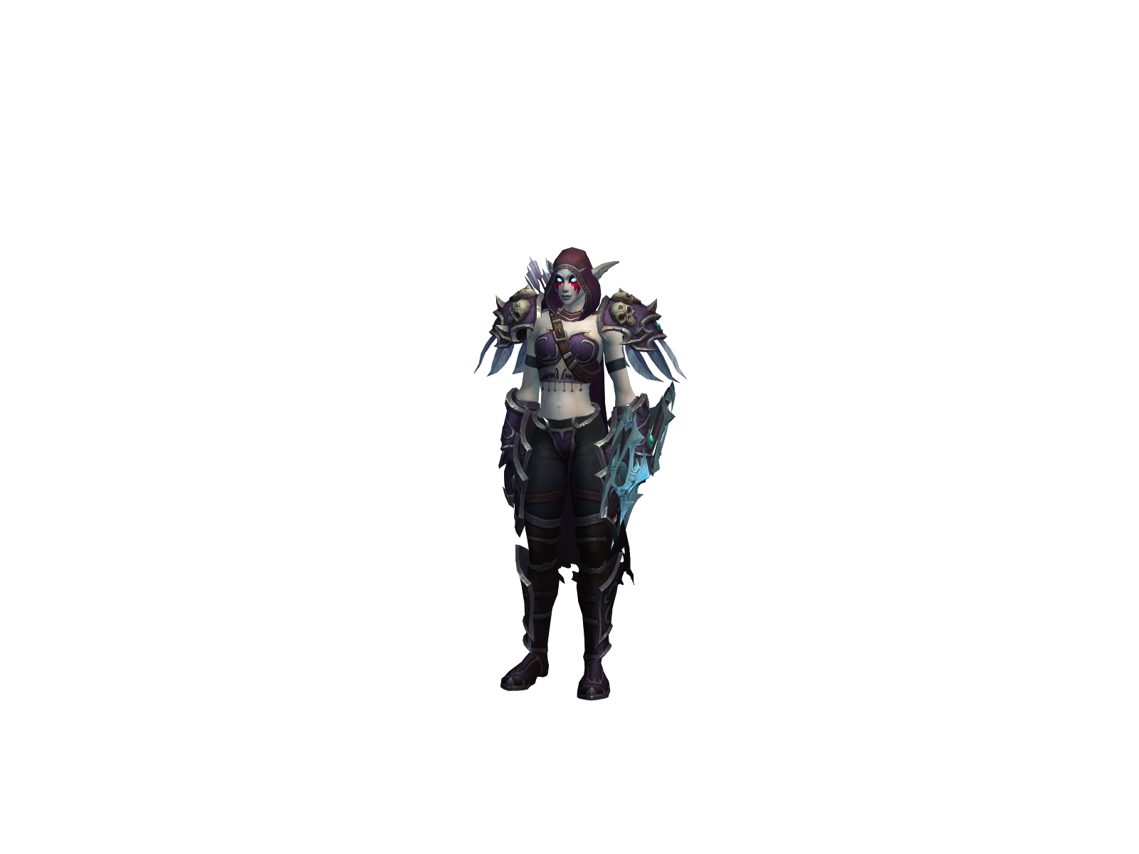 Sylvanoris 3D character render
