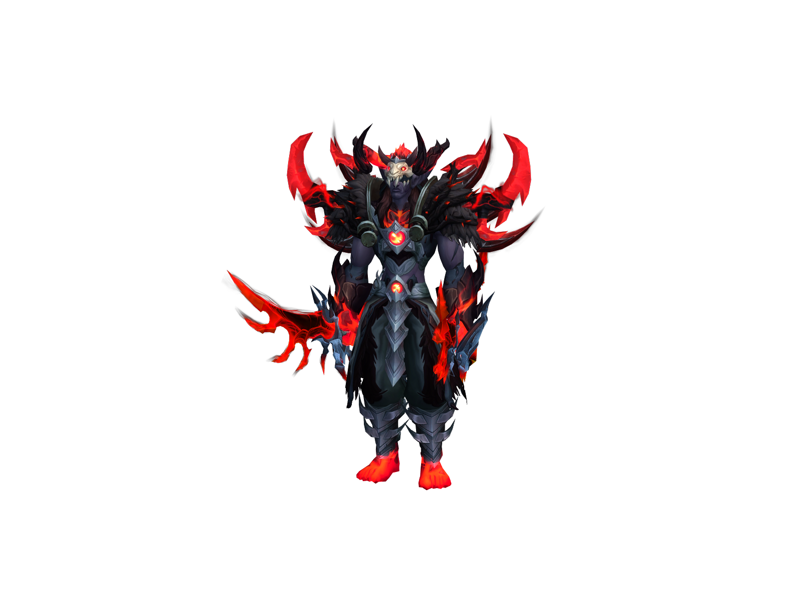 Thesxe 3D character render