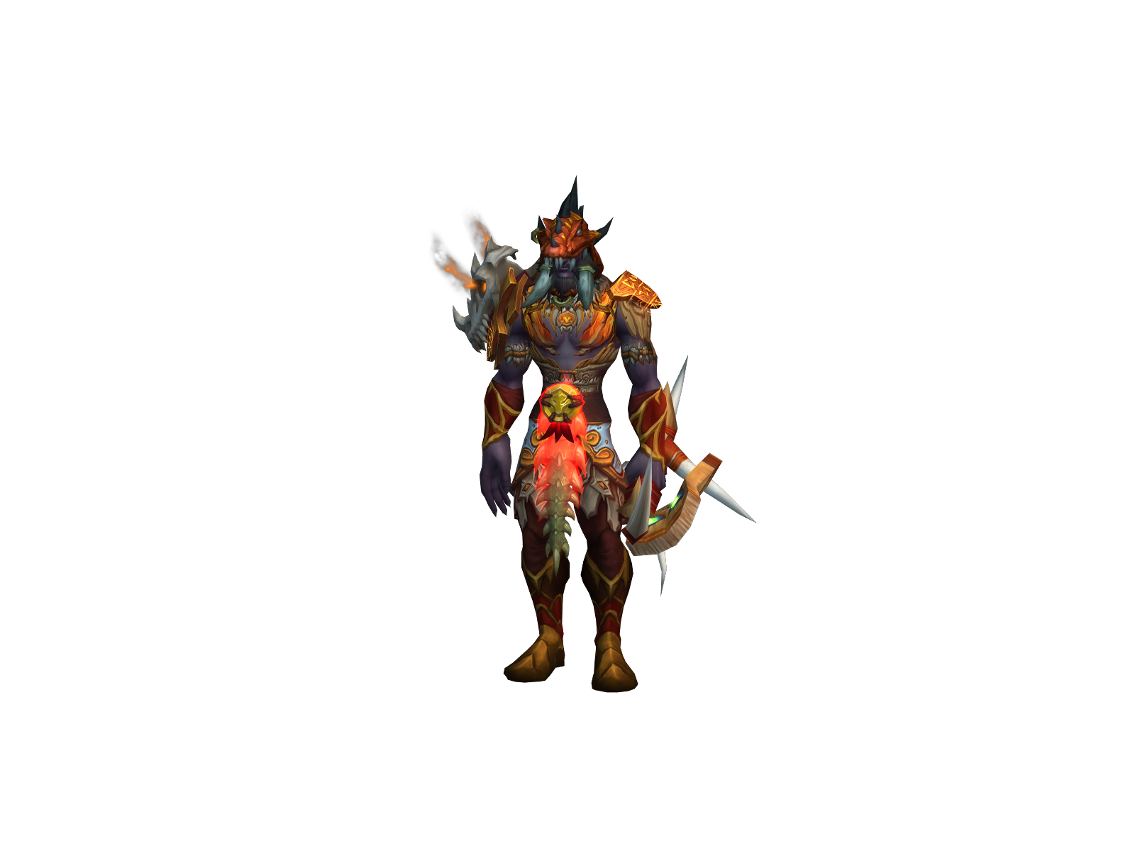 Flope 3D character render