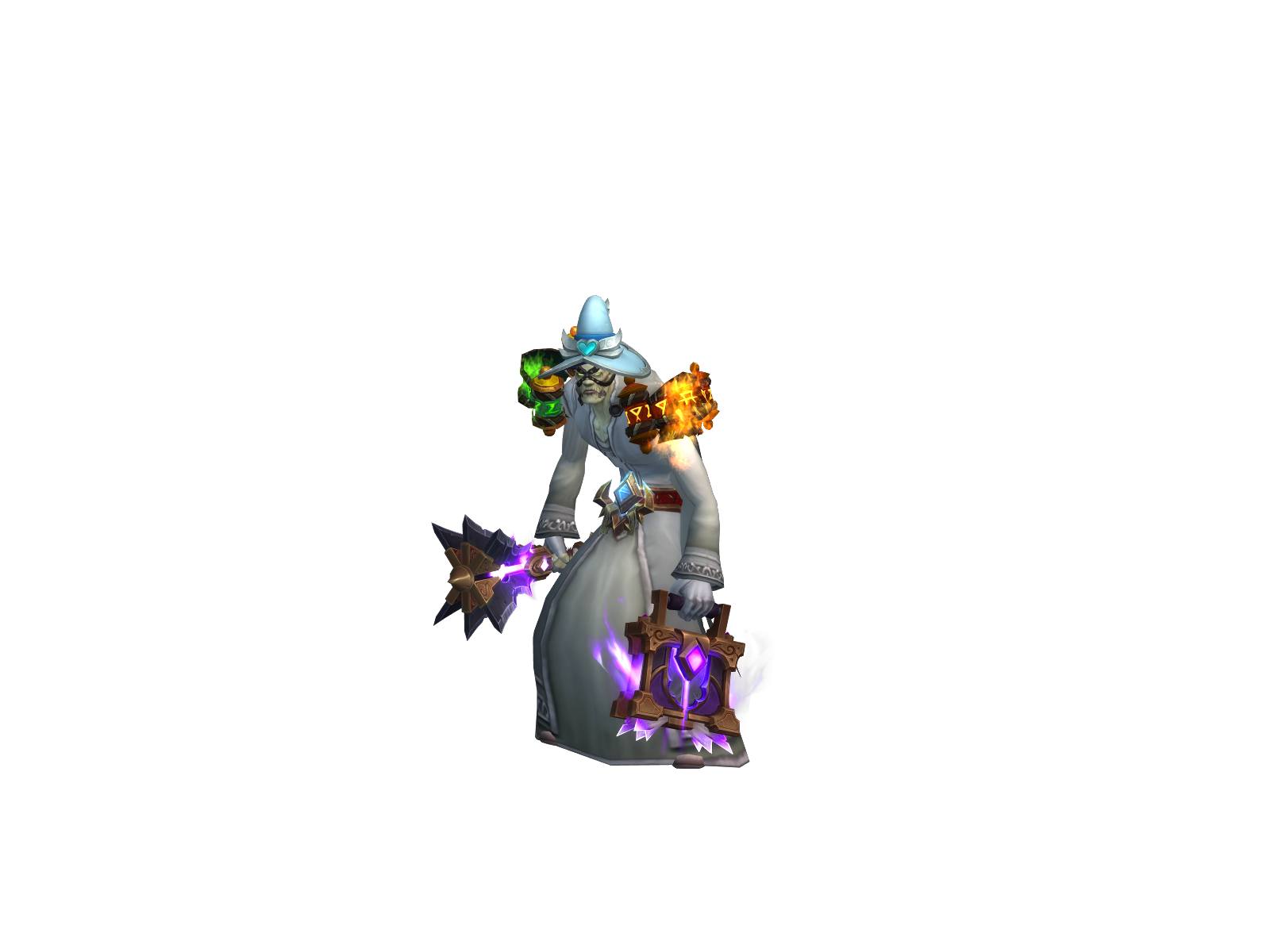 Blazinagony 3D character render
