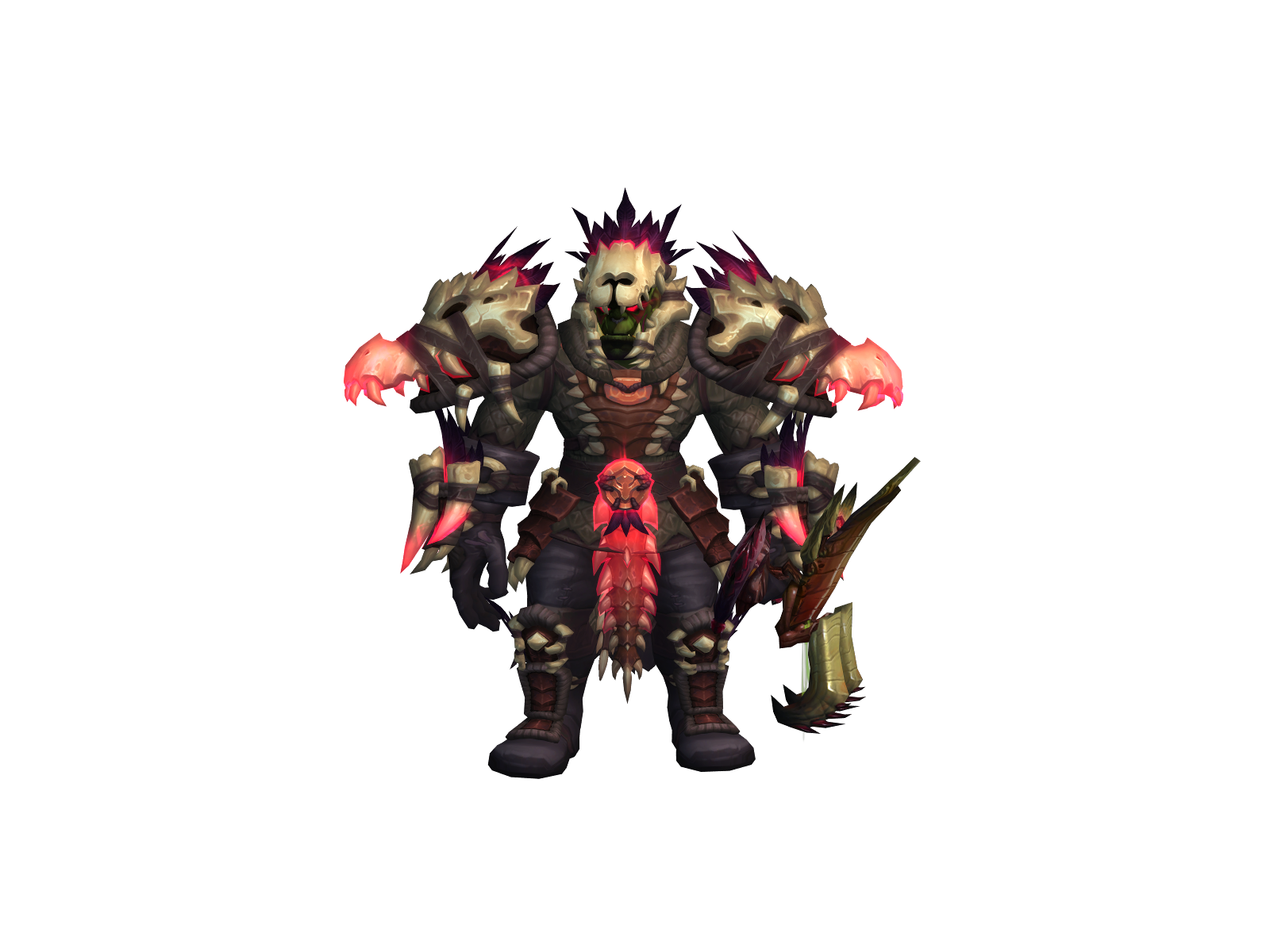 Skinitall 3D character render