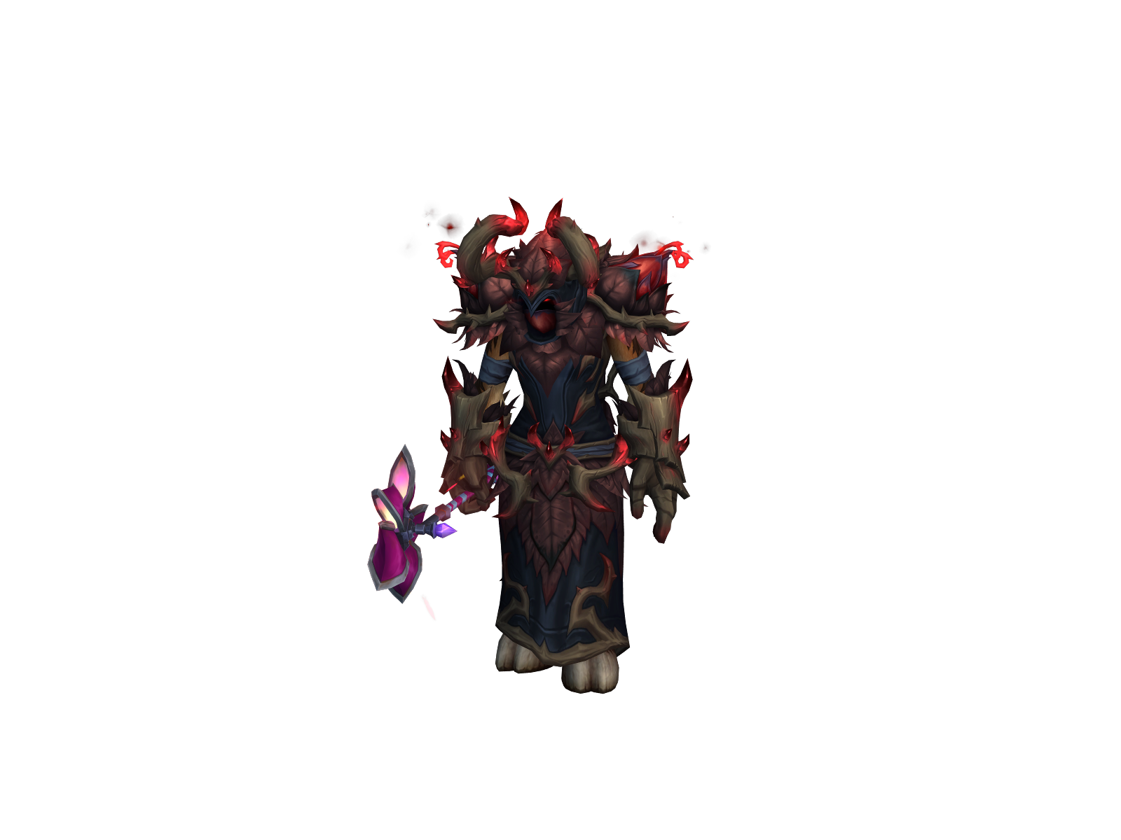 Hadoken 3D character render