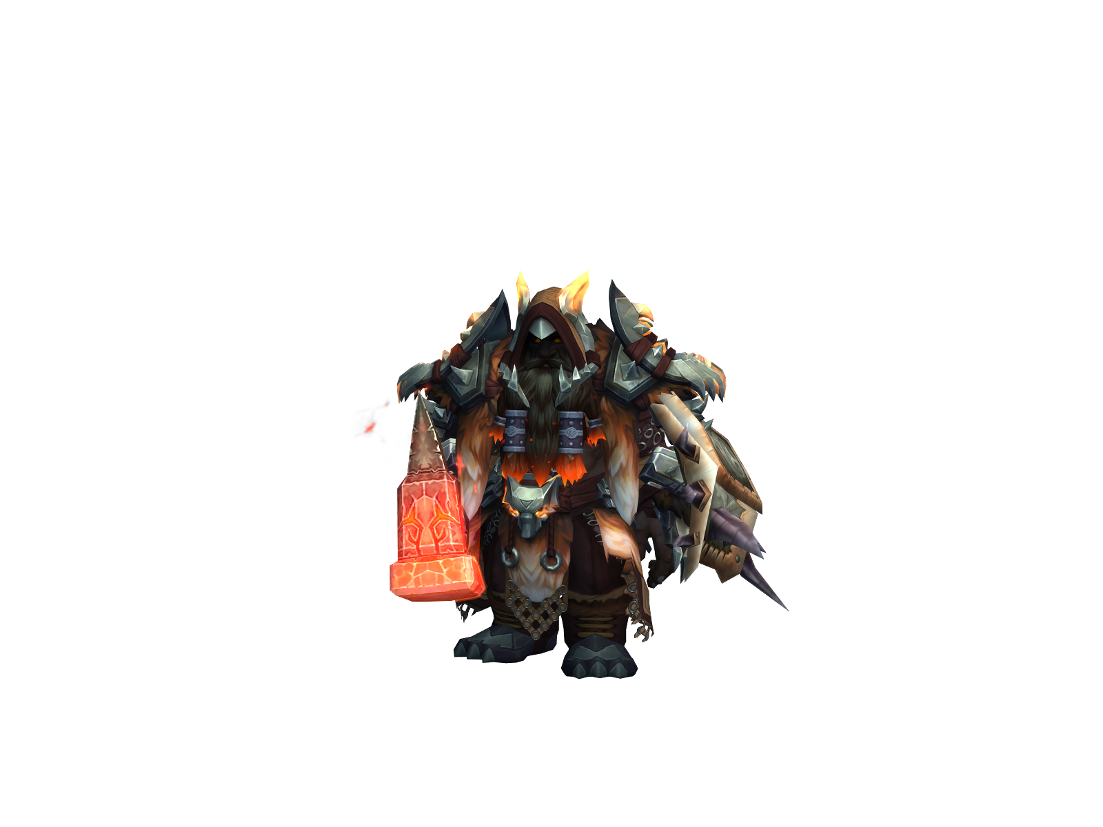 Wampa 3D character render