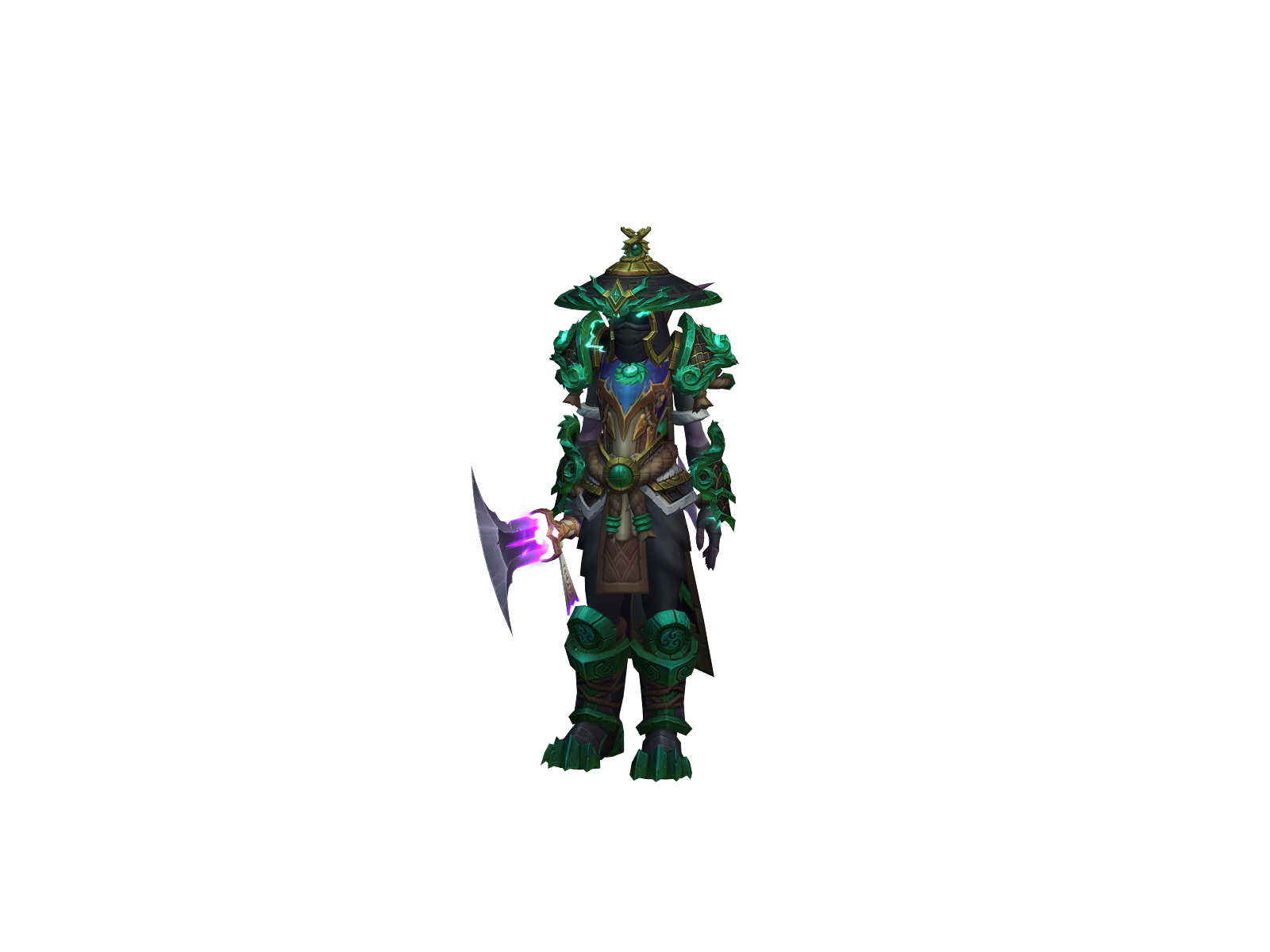Byrðn 3D character render