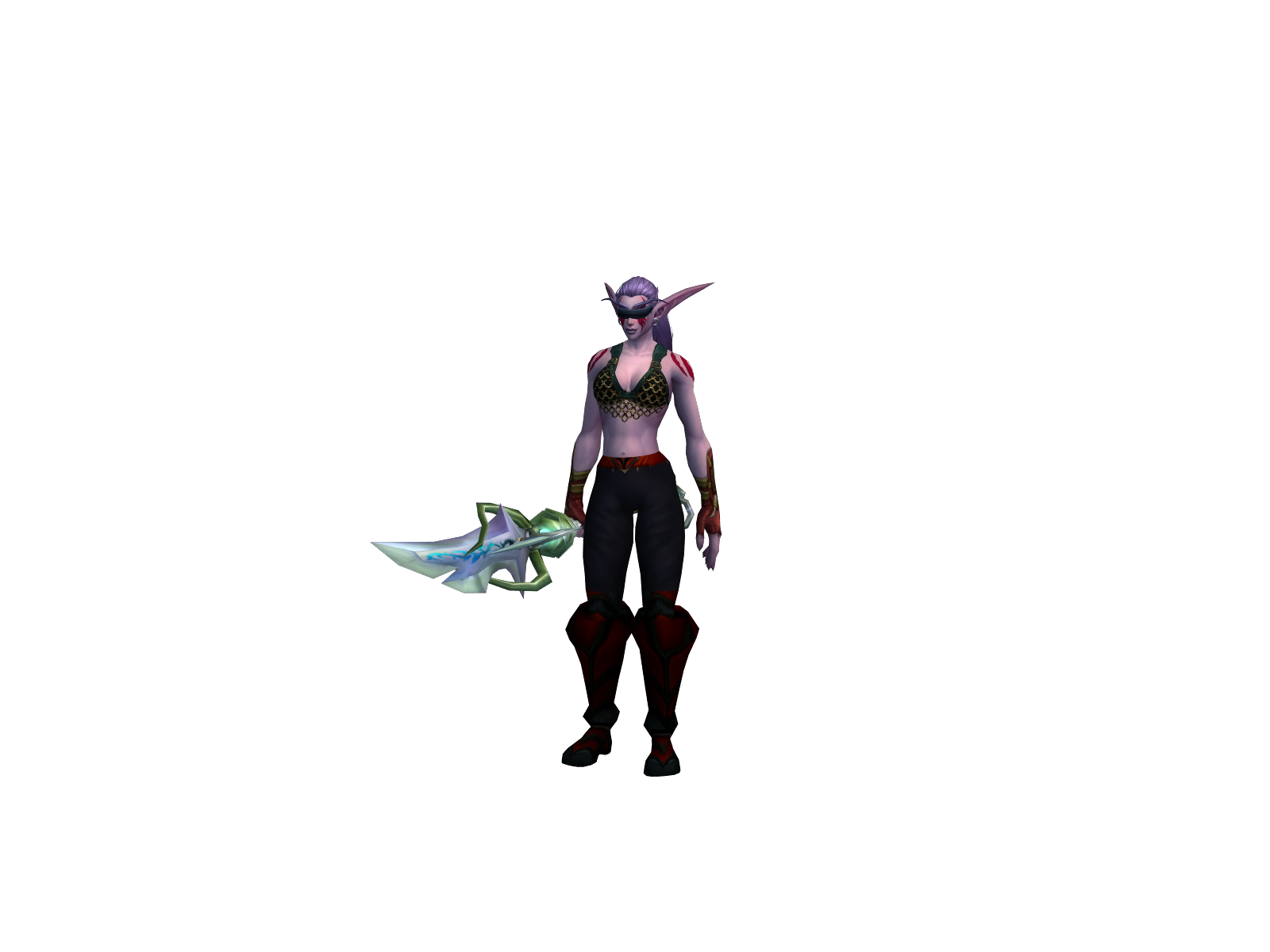 Momcha 3D character render