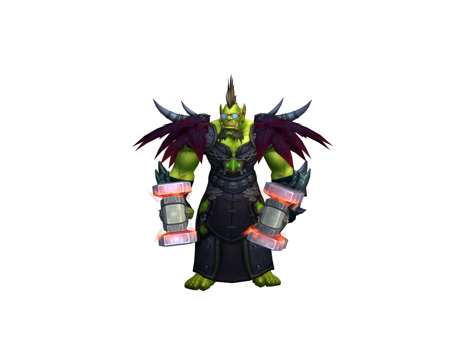 Moistytotem 3D character render