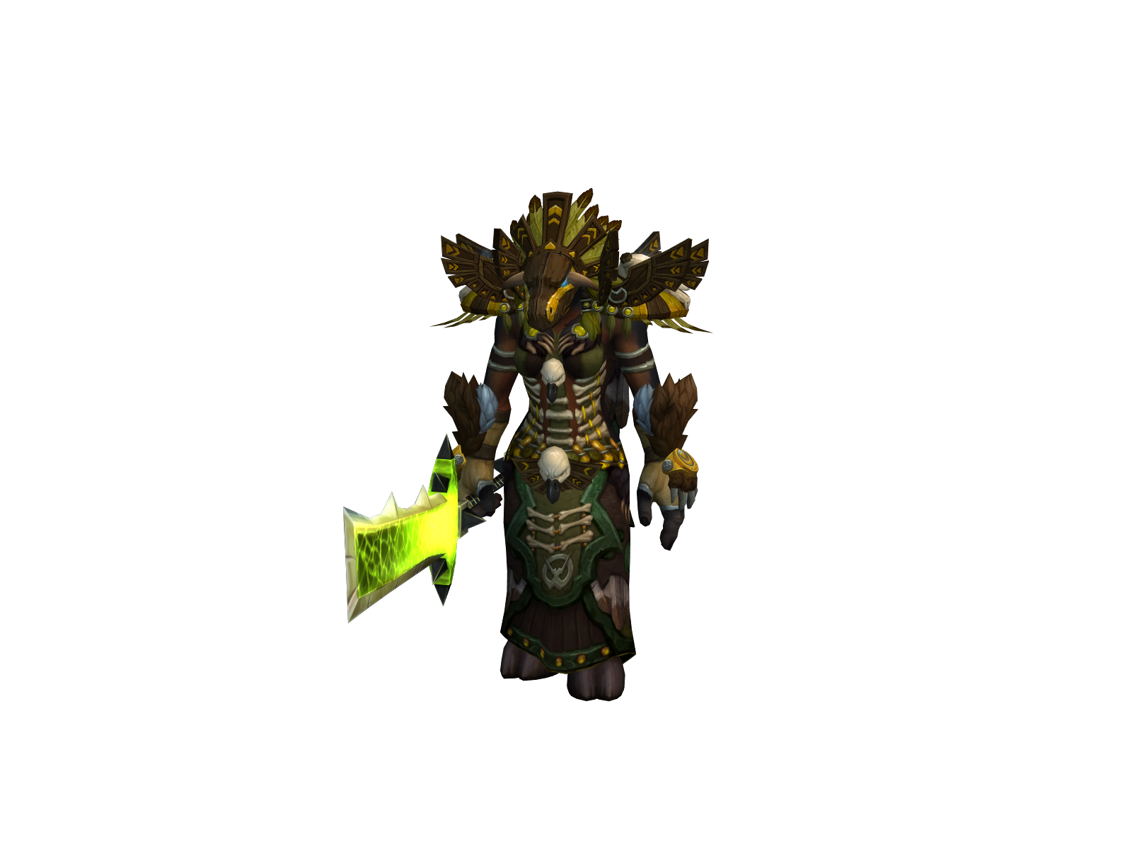 Feistypanda 3D character render