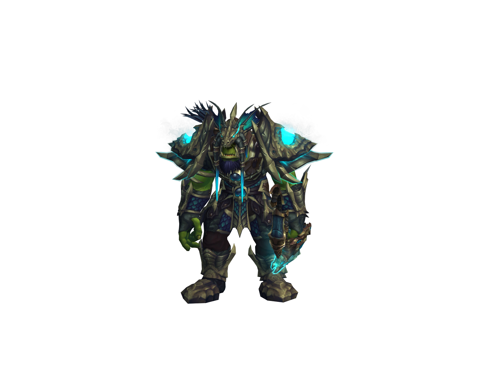 Raccoonpwn 3D character render