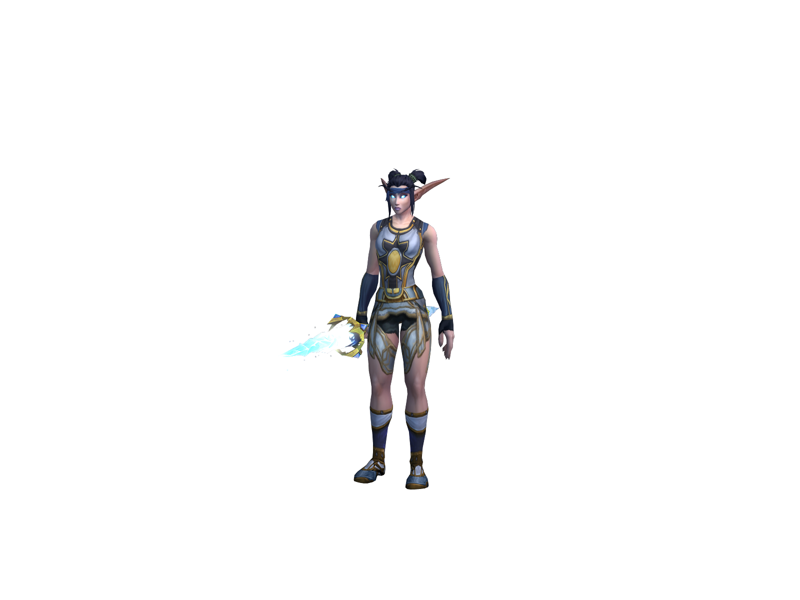 Ëlle 3D character render