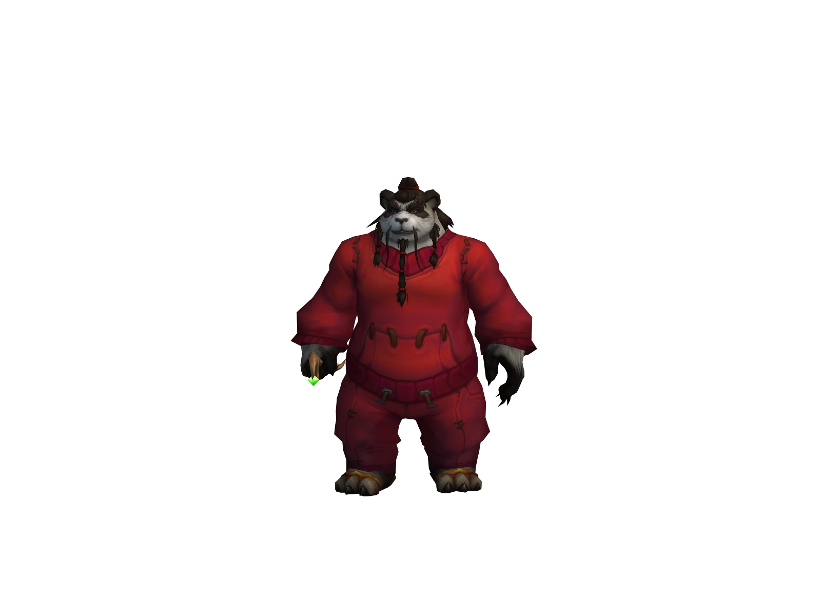 Panbao 3D character render