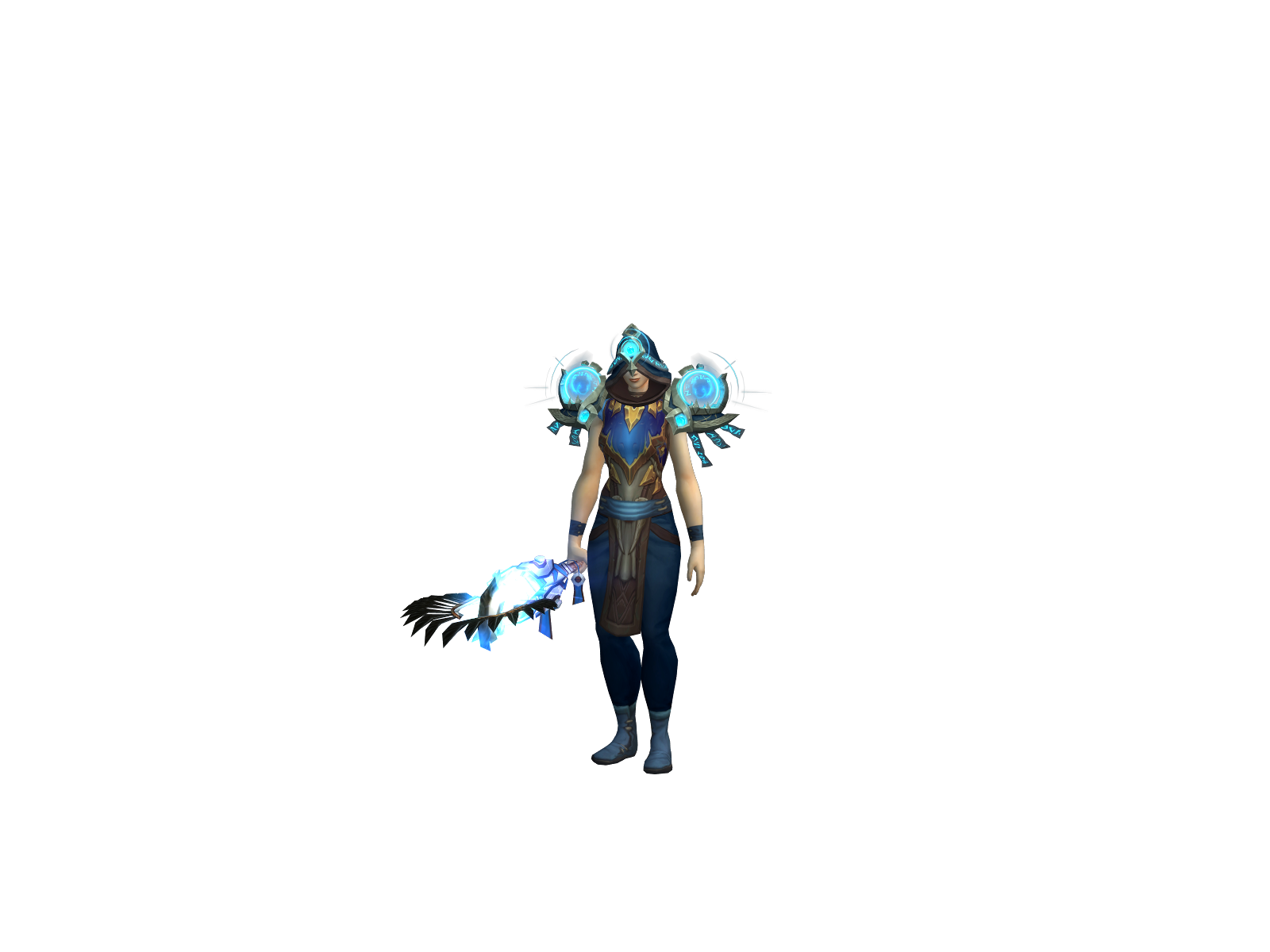 Calistali 3D character render