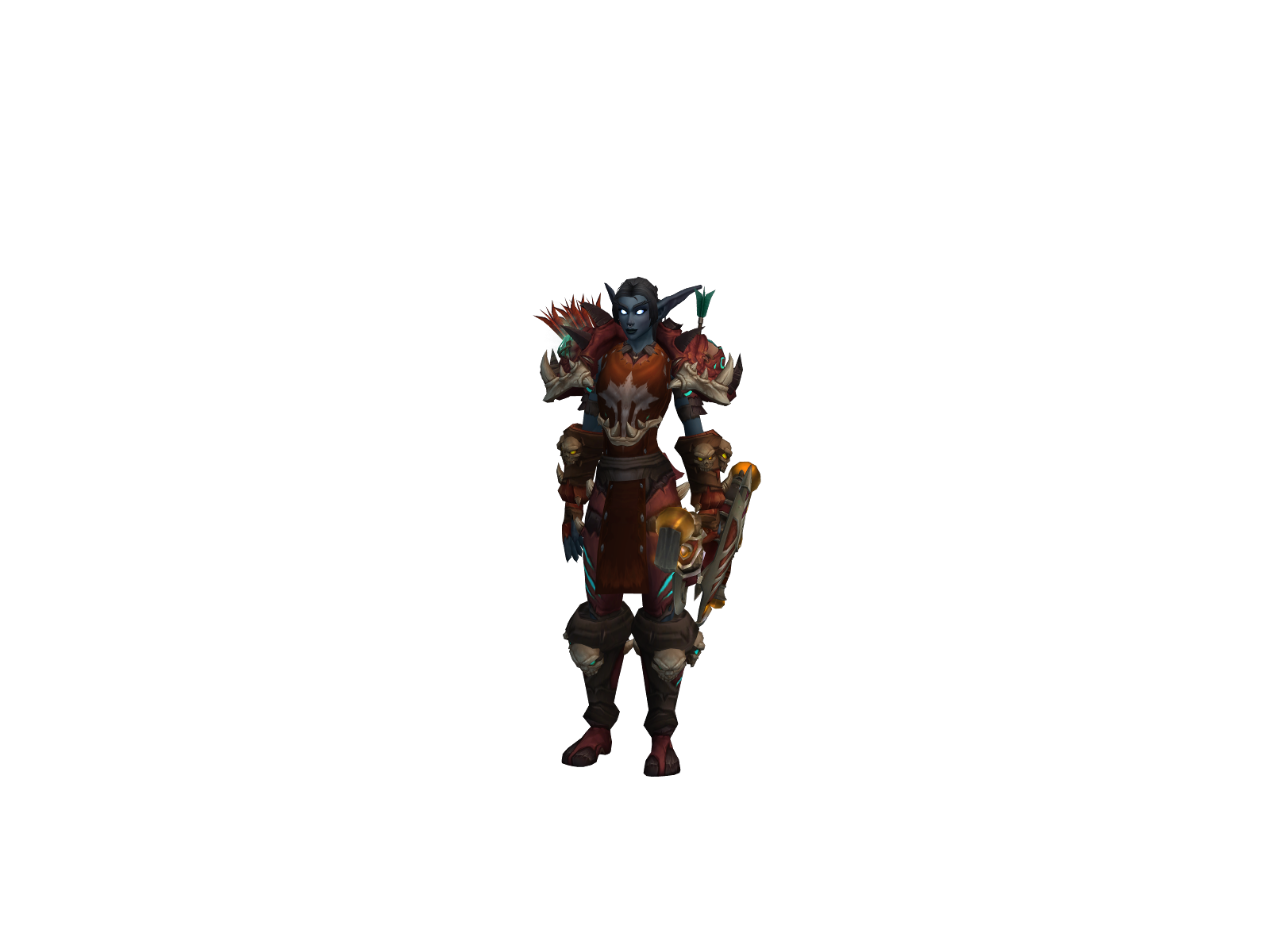 Siames 3D character render