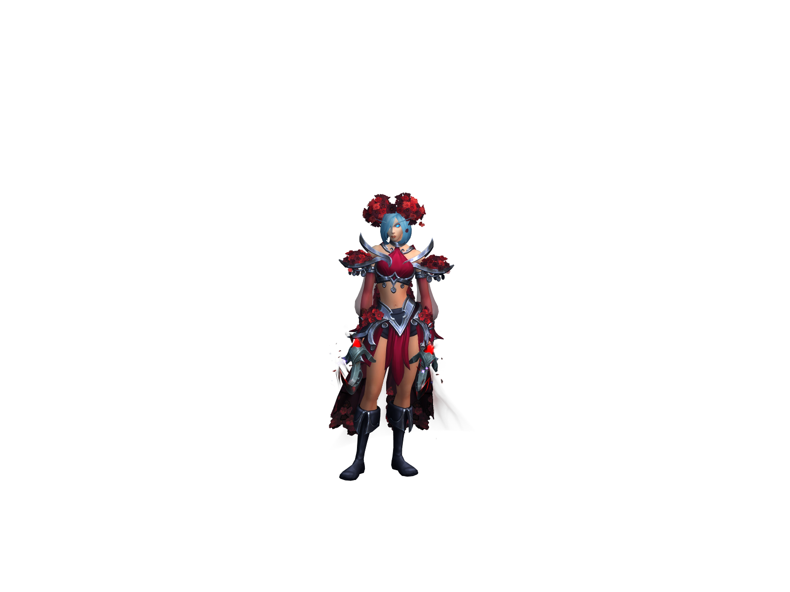 Pjstol 3D character render
