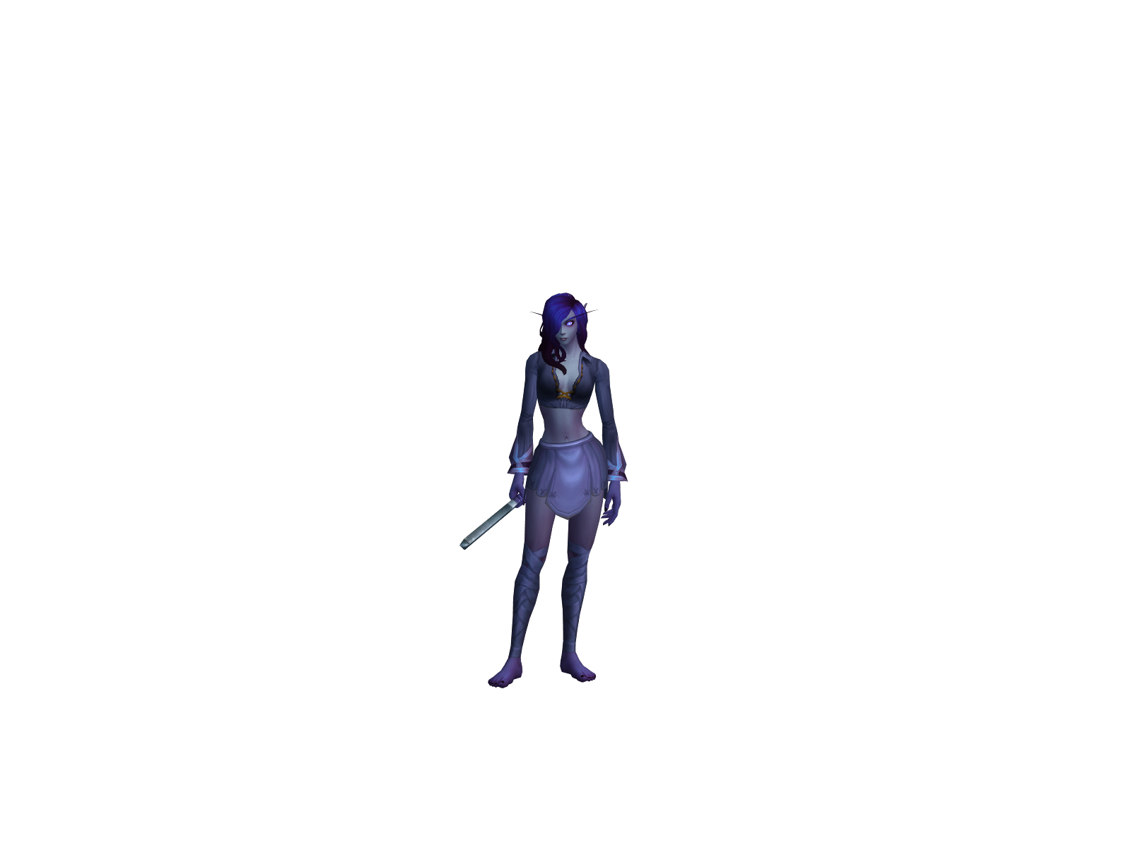 Vikonia 3D character render