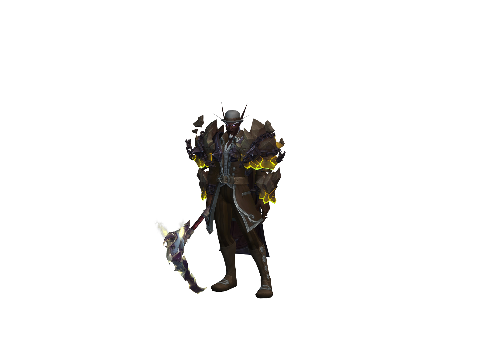 Qiba 3D character render