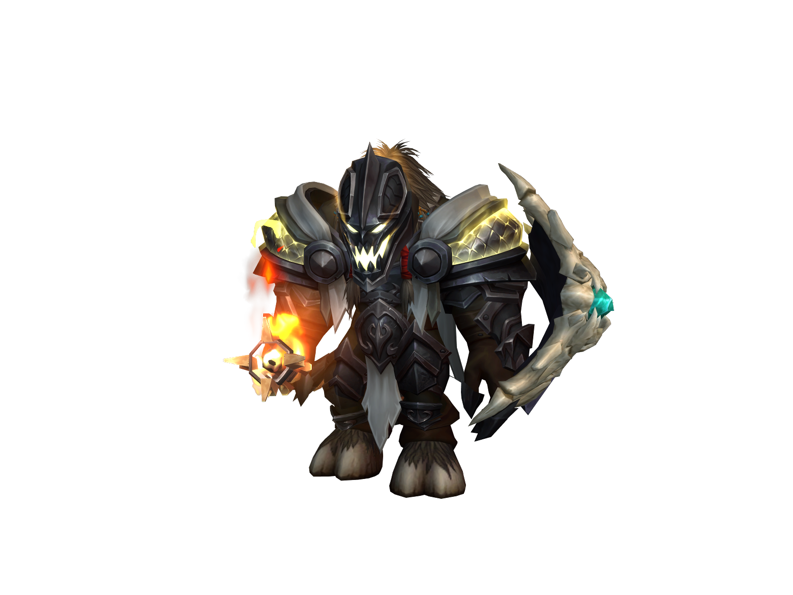 Purgian 3D character render