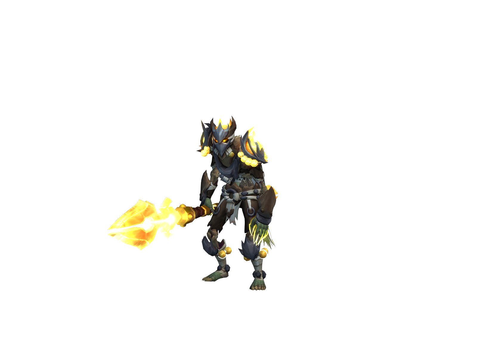 Flomonk 3D character render