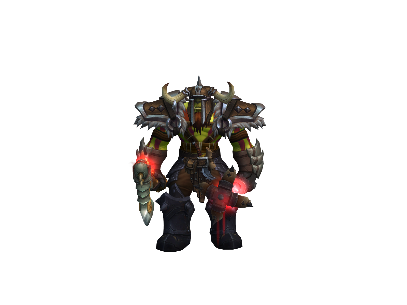 Krommrok 3D character render