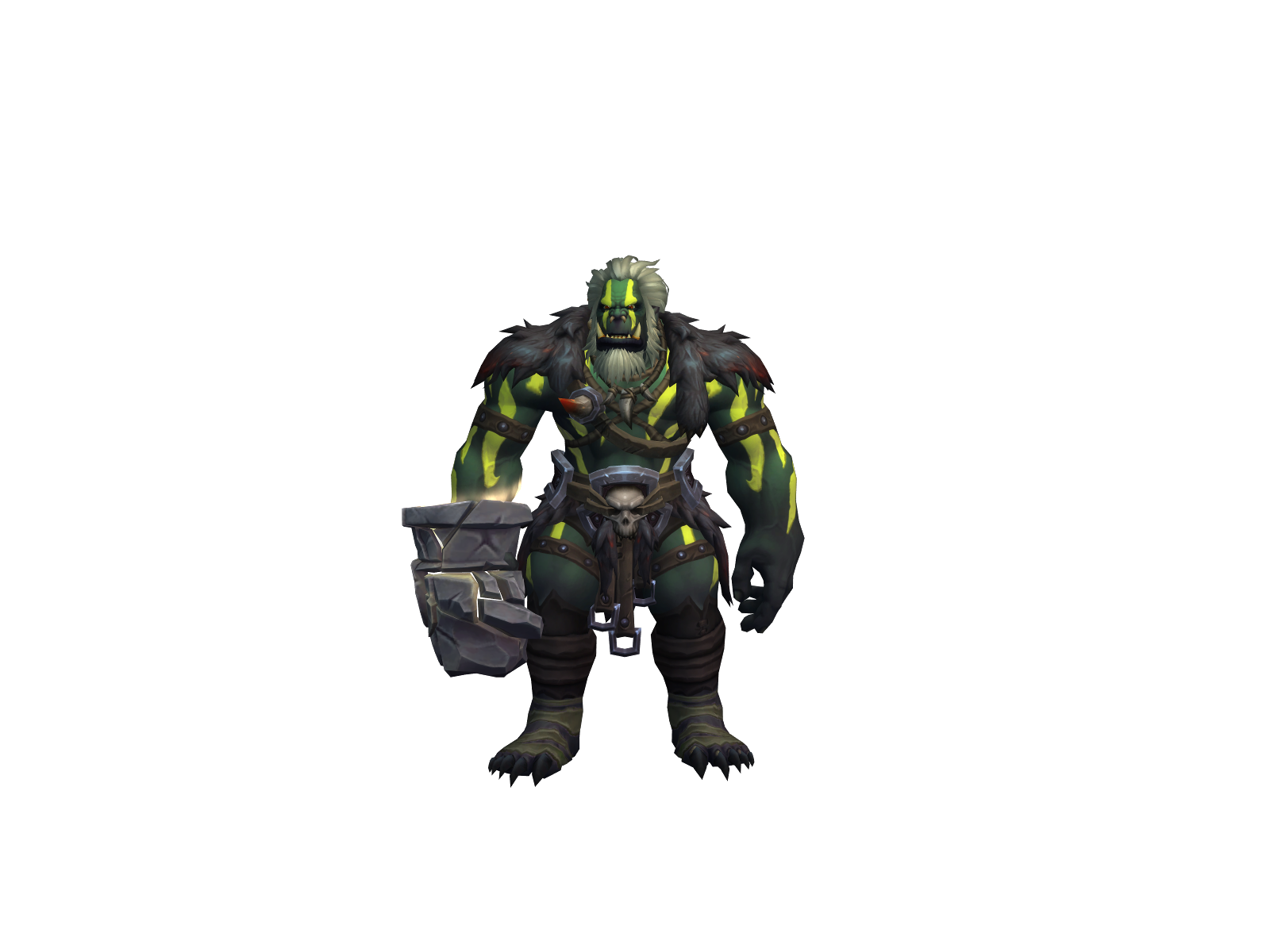 Jawney 3D character render