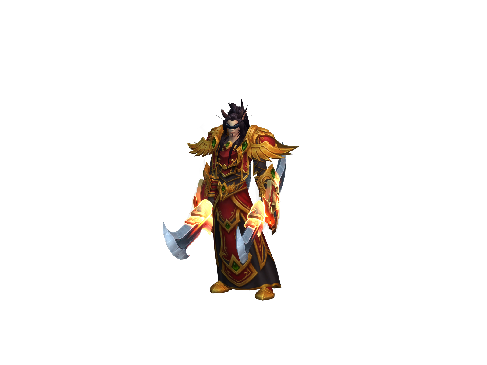 Butimblind 3D character render