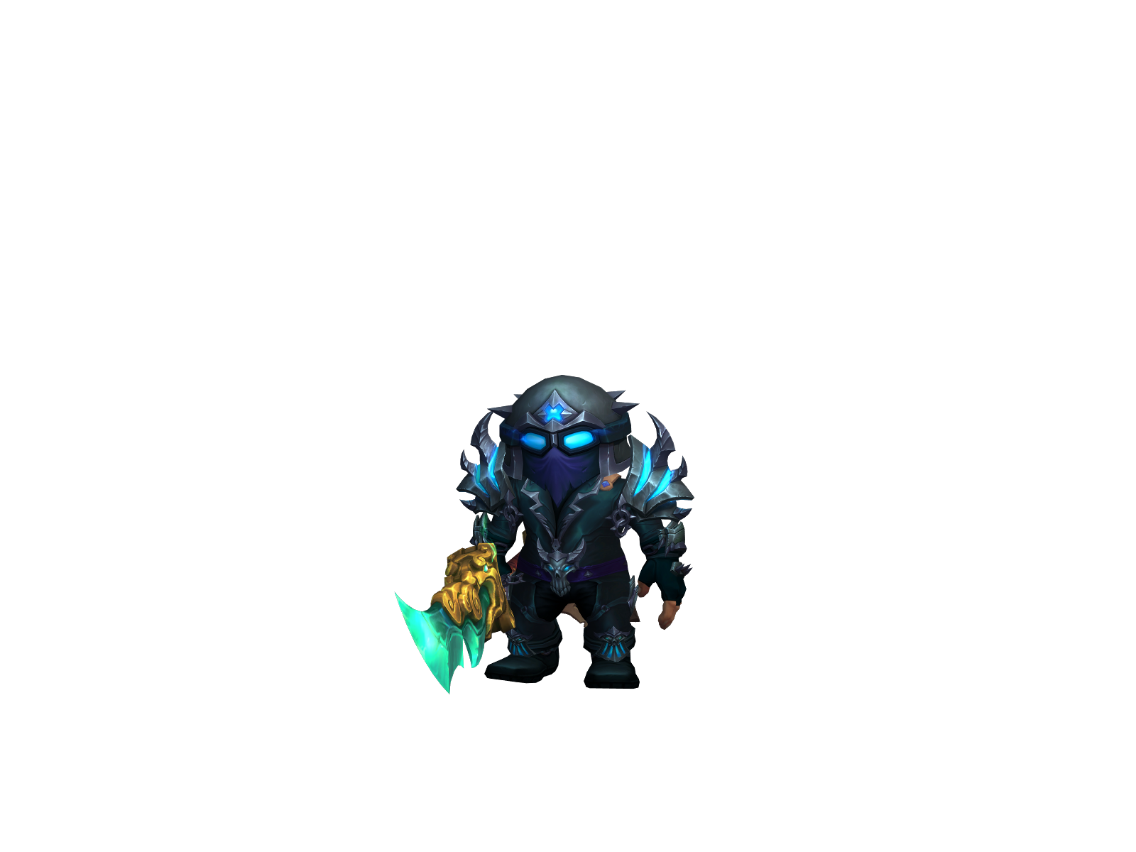 Warsonic 3D character render
