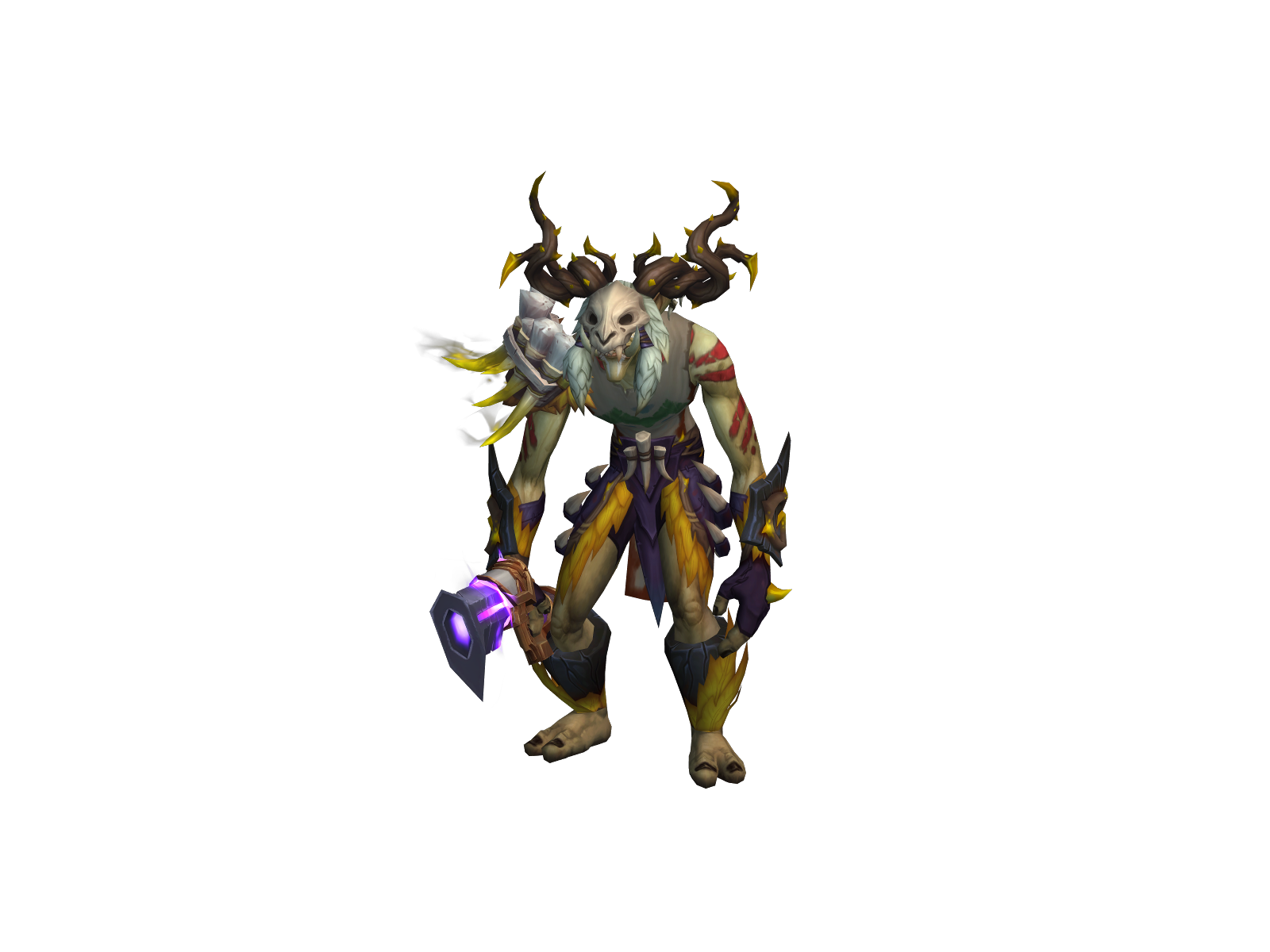 Talrak 3D character render