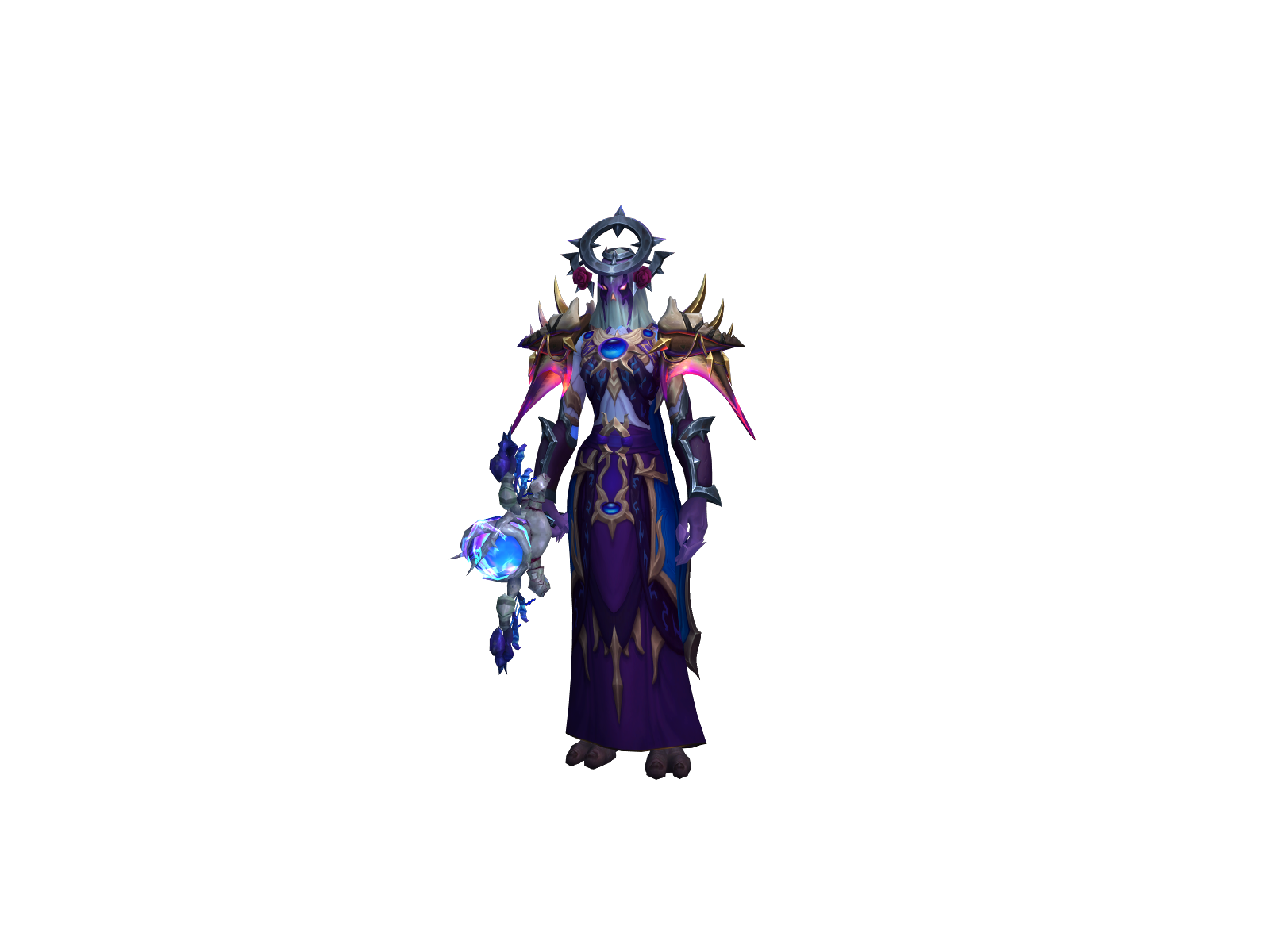 Glitchlok 3D character render