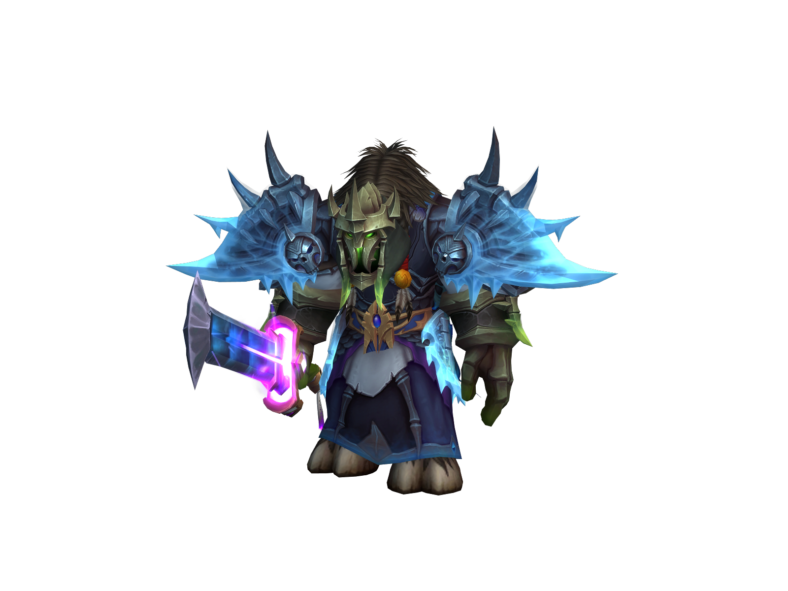 Ahop 3D character render