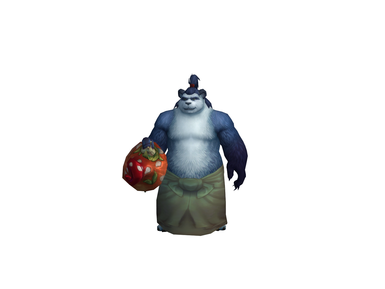 Wepanda 3D character render