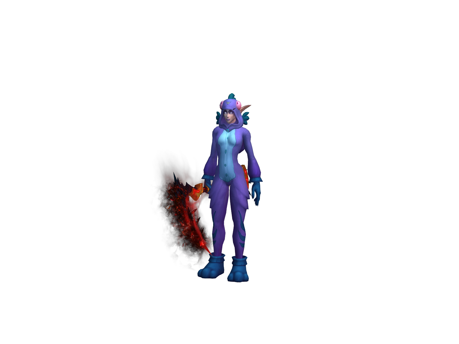 Snowingcheéz 3D character render