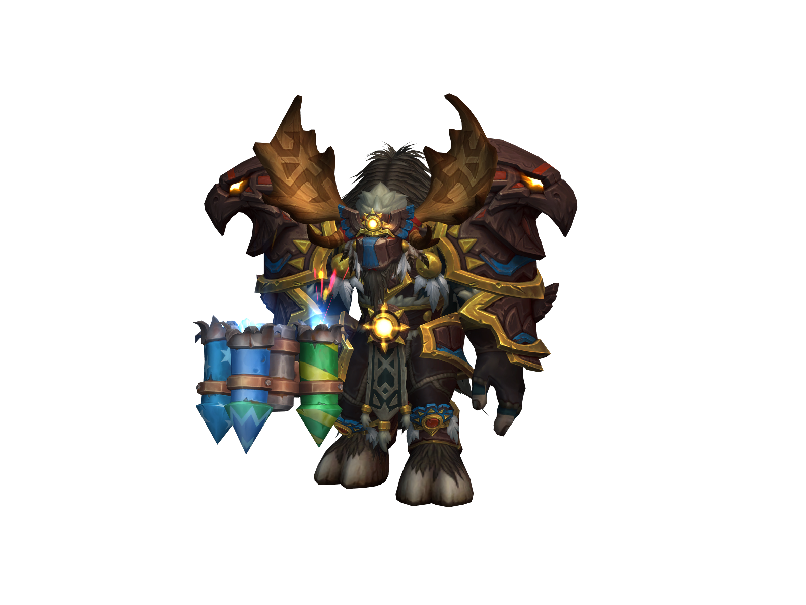 Douroga 3D character render