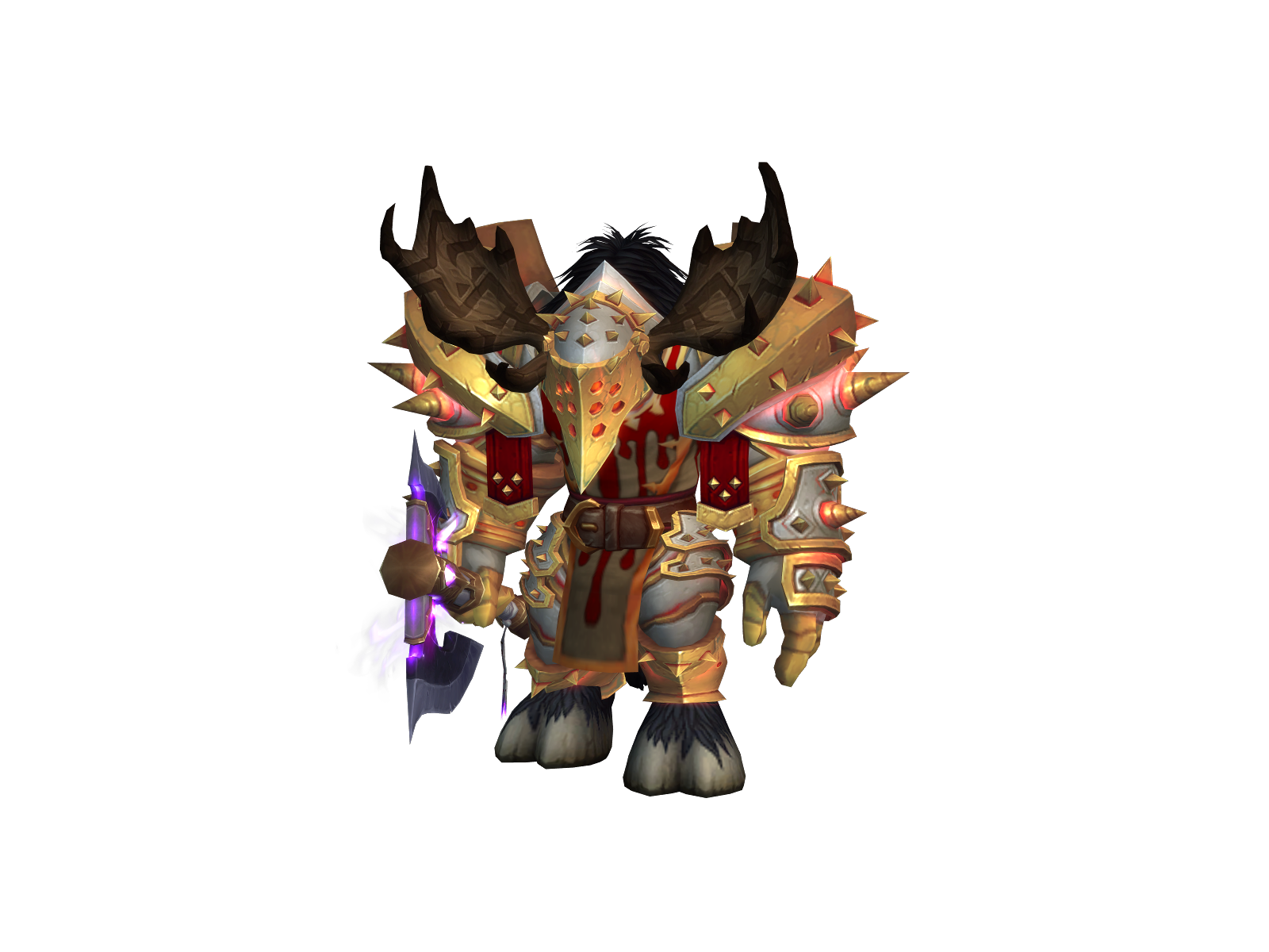 Mogromw 3D character render