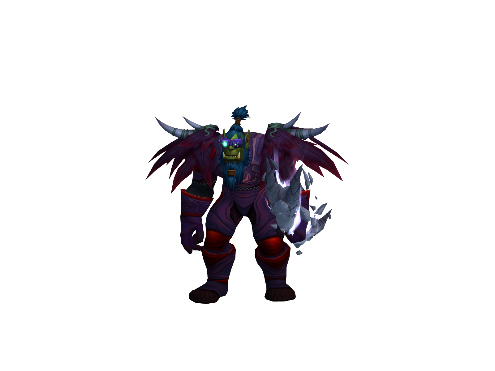 Hawaiifiveox 3D character render
