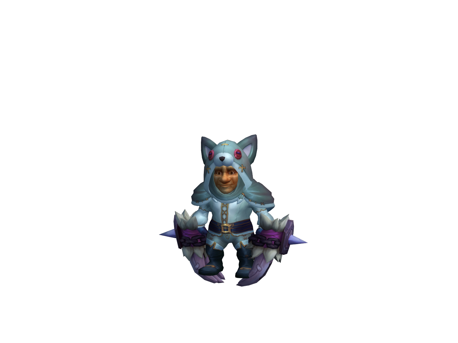 Gaberno 3D character render