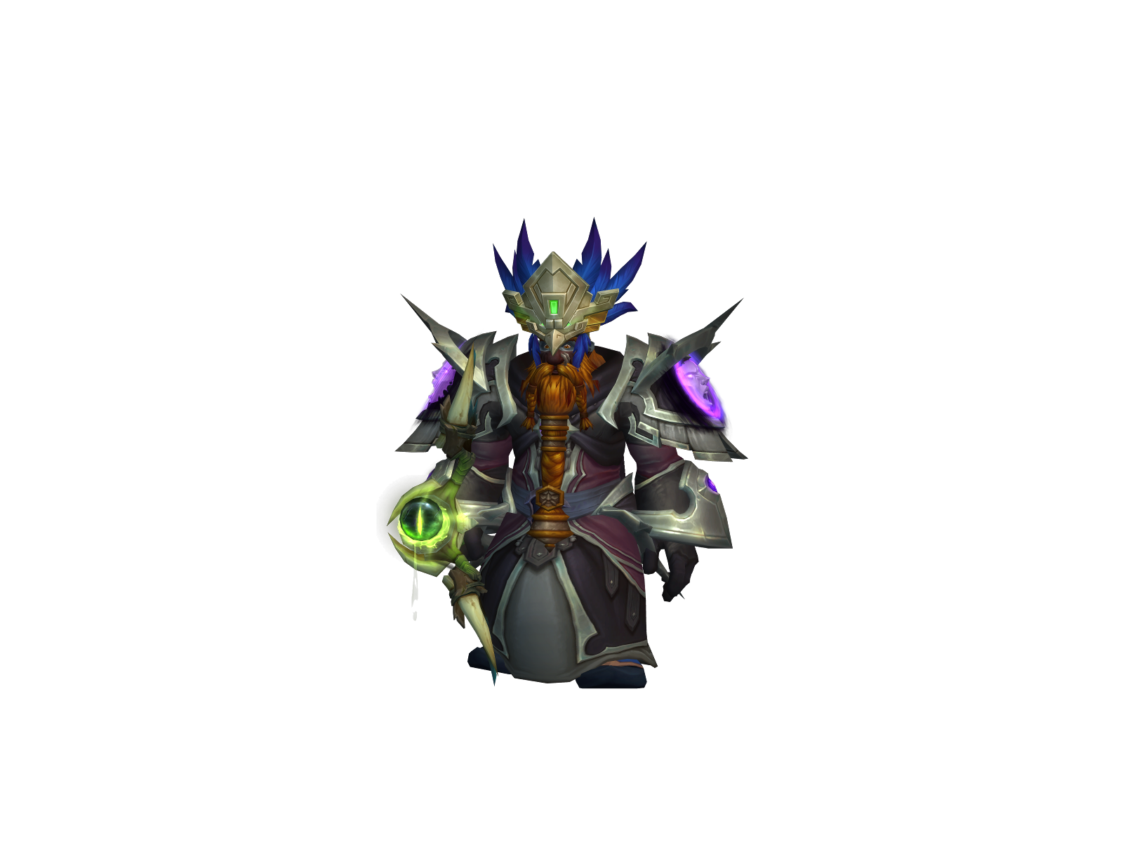 Holywillard 3D character render