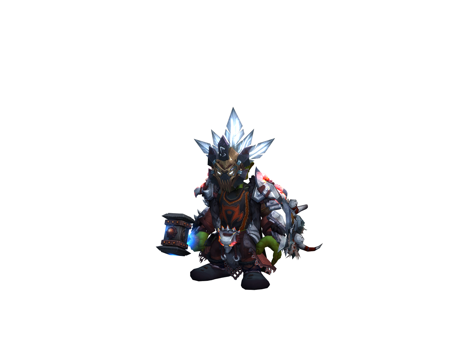 Jerpar 3D character render