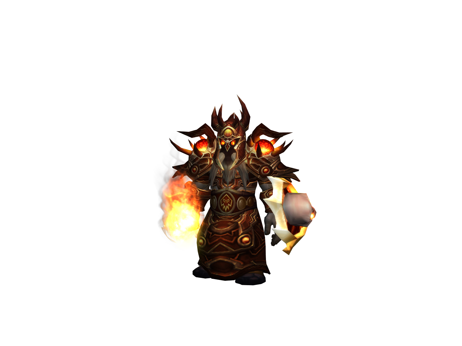 Firehoofog 3D character render