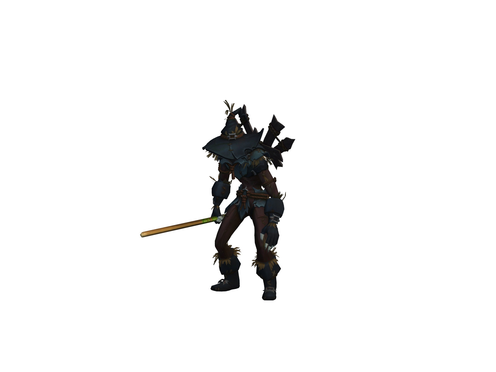Dirtyspriest 3D character render